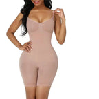 Seamless Shapewear Bodysuit – Tummy Control & Hip-Lifting Compression