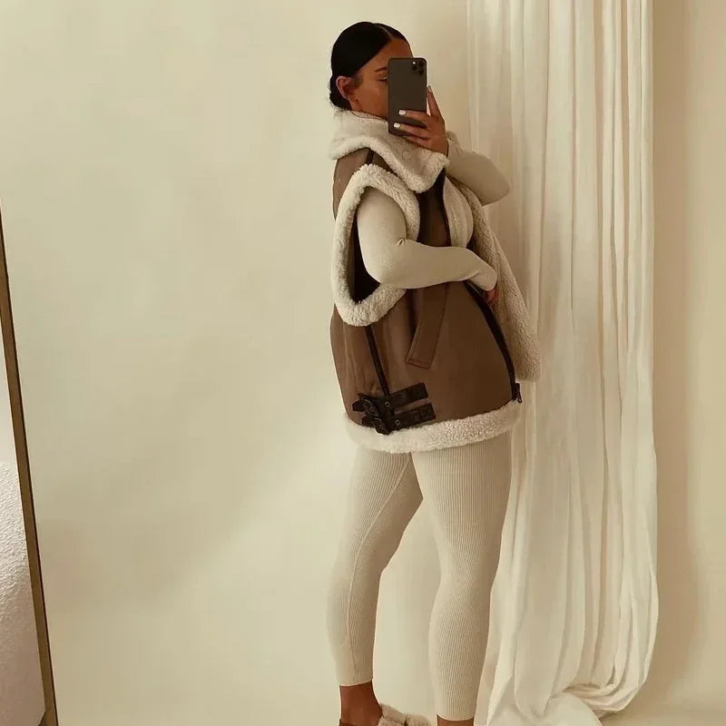 Sleeveless Gilet Jacket