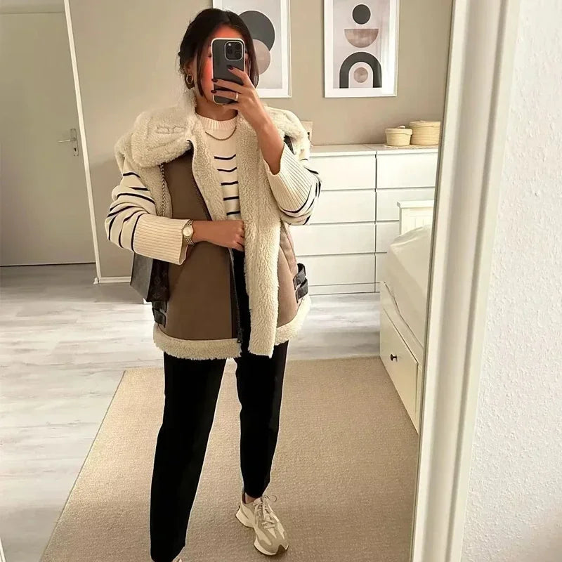 Sleeveless Gilet Jacket