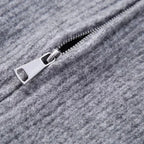 Knit Zipper Sweater Cardigan