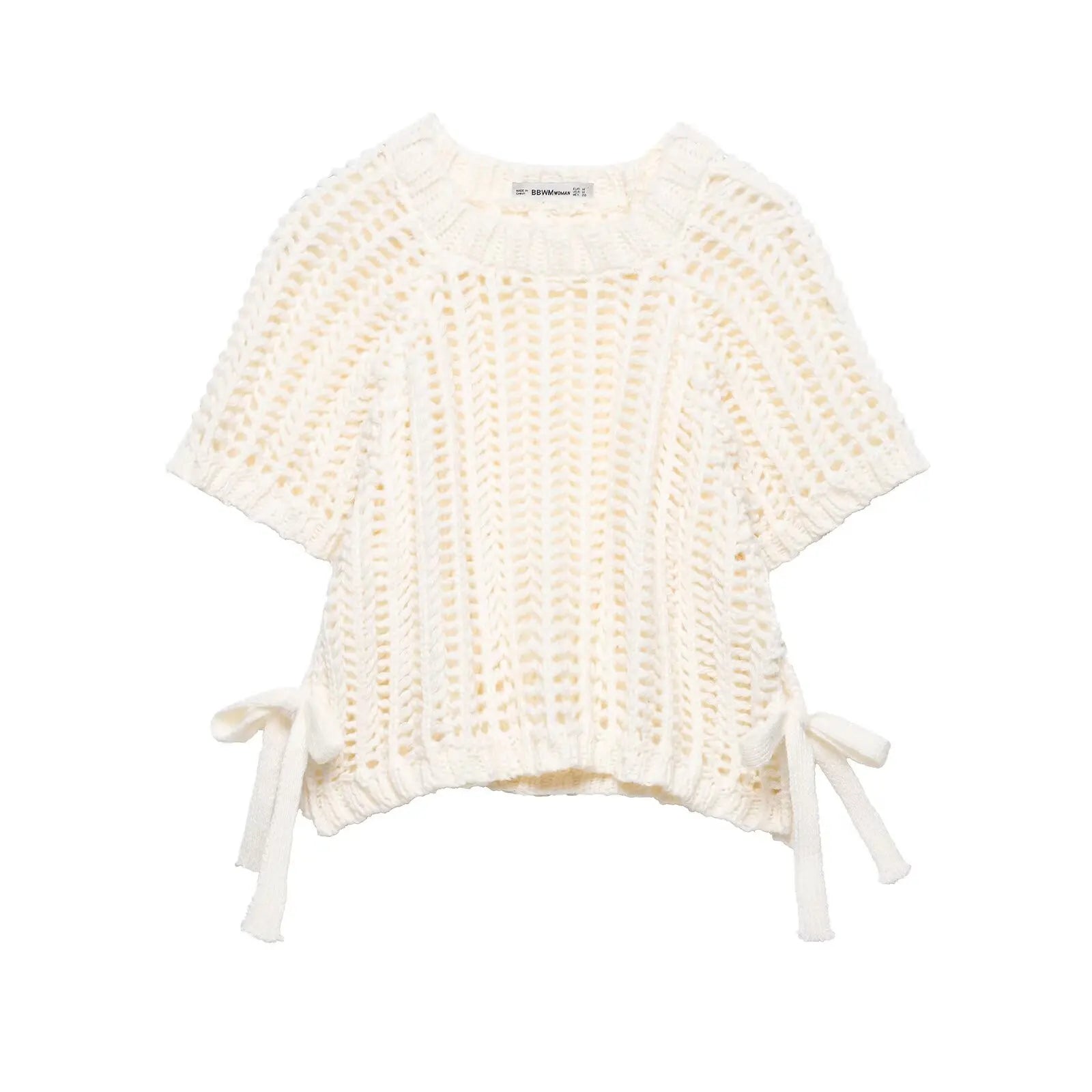 Hollow Out Knit Pullover Sweater Top