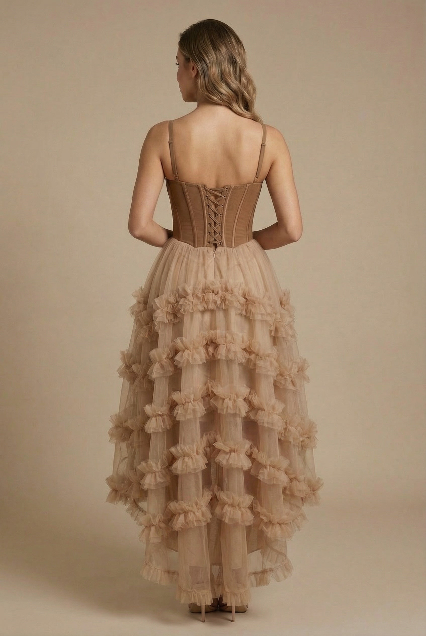 Celestine™ Tiered Tulle Maxi Dress